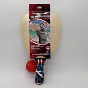 Airhead G'ripped Pickle Ball Paddle Set of 2 with Ball New